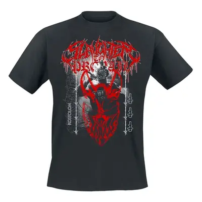 Slaughter To Prevail Red Mask Kostolom T-Shirt black