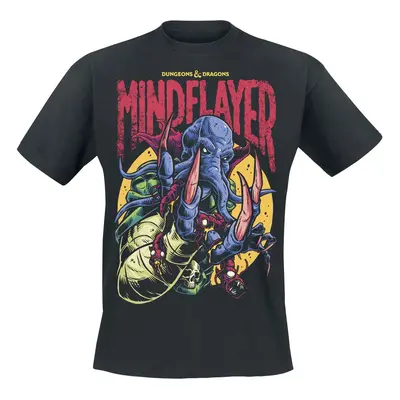 Dungeons and Dragons Mind Flayer T-Shirt black