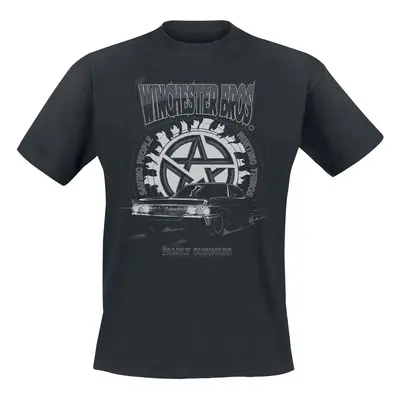 Supernatural Winchester Bros T-Shirt black