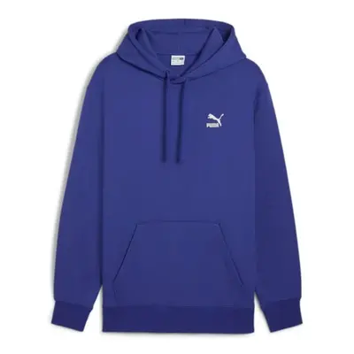 Puma Classics Small Logo Hoodie FL Hooded sweater blue