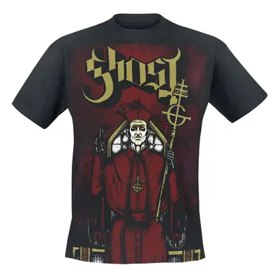 Ghost Cardinalis Infernum 3 Colour AO T-Shirt black