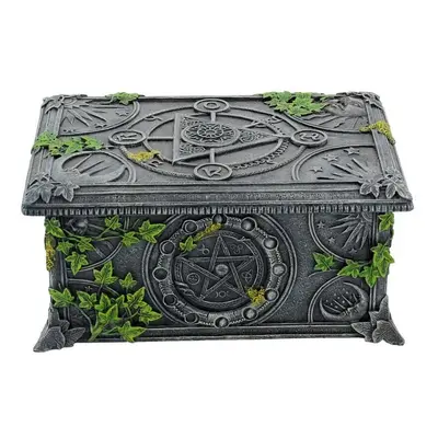 Nemesis Now Wiccan Pentagram Tarot Box Decoration Articles multicolor