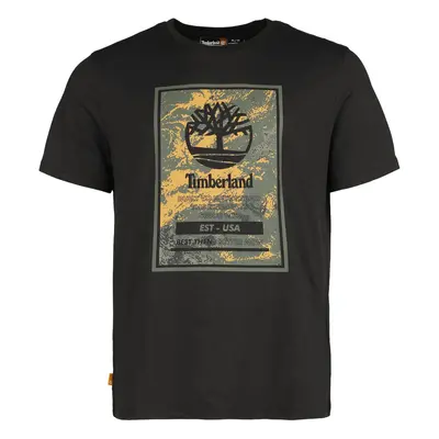 Timberland Printed logo t-shirt T-Shirt black