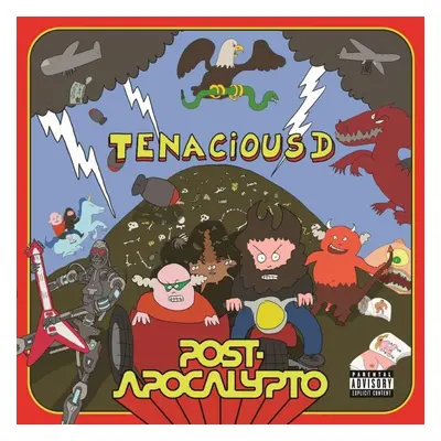 Tenacious D Post apocalypto LP multicolor