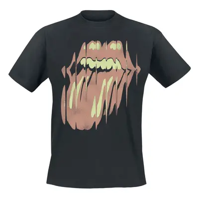 The Rolling Stones Frequency Waves T-Shirt black