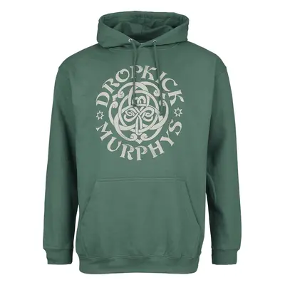 Dropkick Murphys Celtic Hooded sweater green