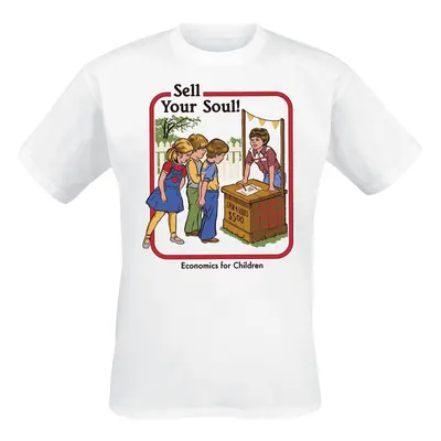 Steven Rhodes Sell Your Soul! T-Shirt white