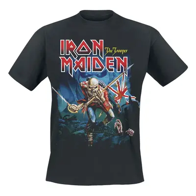 Iron Maiden POM Trooper Eddie Large Eyes T-Shirt black