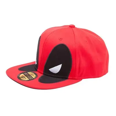 Deadpool Big Face Cap red