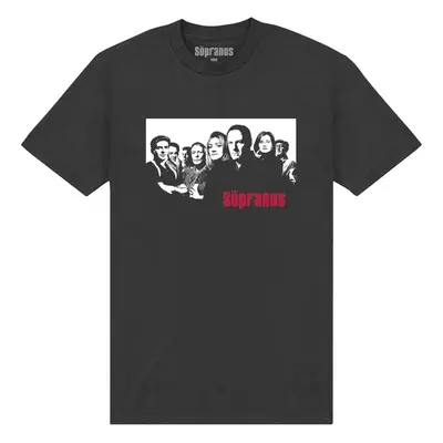 The Sopranos Photo & Logo T-Shirt black