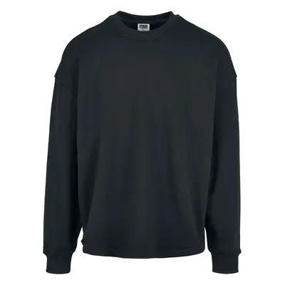 Urban Classics Organic Oversized Boxy Crew Sweatshirt black