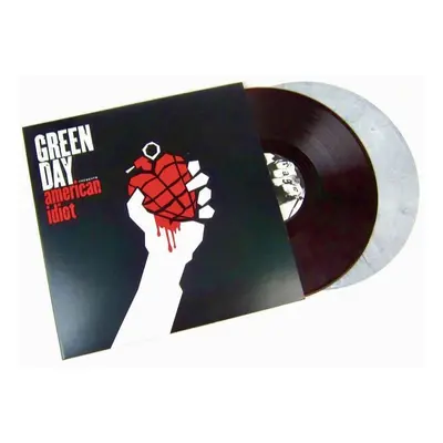 Green Day American Idiot LP splattered