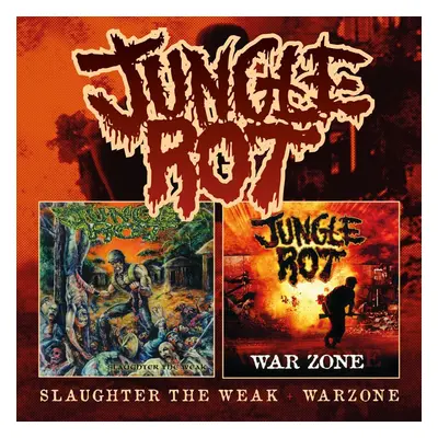 Jungle Riot Slaughter the weak / Warzone CD multicolor