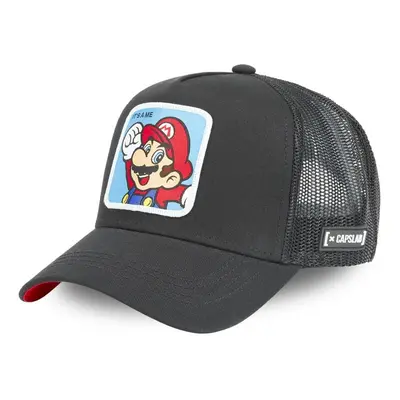 Super Mario Mario- Logo Cap black