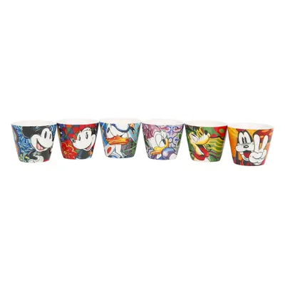 Mickey Mouse Mickey and Friends - Set of six espresso cups Cup multicolour