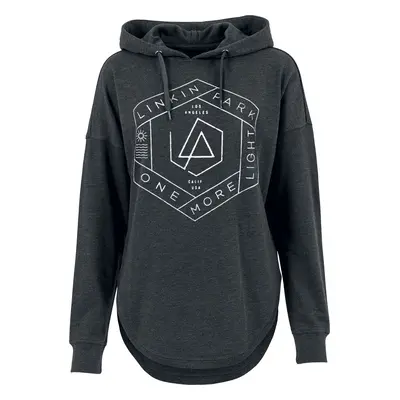 Linkin Park One More Light Hooded sweater mottled charcoal