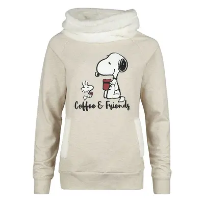 Peanuts Coffee & Friends Sweatshirt beige