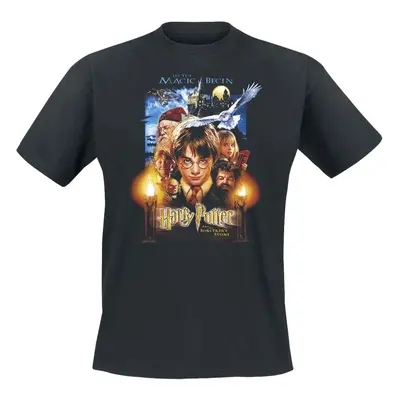 Harry Potter Let The Magic Begin T-Shirt black