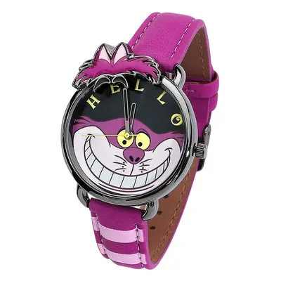 Alice in Wonderland Cheshire Cat Wristwatches pink