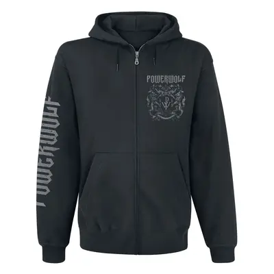 Powerwolf Crest - Metal Is Religion Hooded zip black