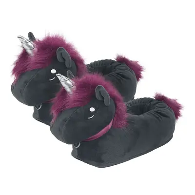 Corimori Ruby Punk Unicorn Adults' Slippers Slipper black