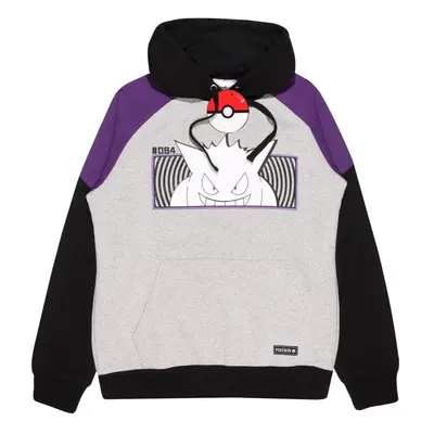 Pokémon Gengar Shadow Hooded sweater grey purple