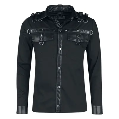 Poizen Industries Ajani Shirt Longsleeve black