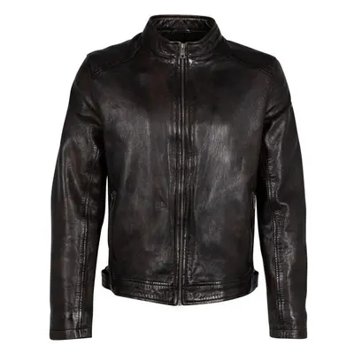 Mauritius MMAdelmo Leather Jacket brown