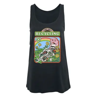 Steven Rhodes Learn About Recycling Tanktop black