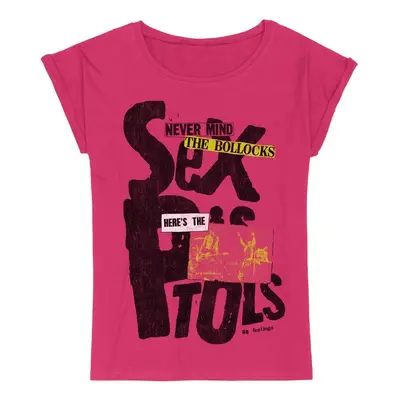 Sex Pistols Never Mind The Bollocks T-Shirt pink