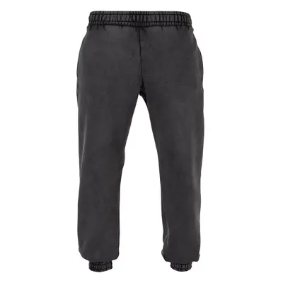 Urban Classics Heavy sand-washed tracksuit bottoms Tracksuit Trousers black