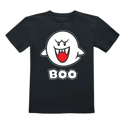 Super Mario Kids - Boo T-Shirt black