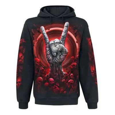 Spiral Tomb of Rock Hooded sweater black