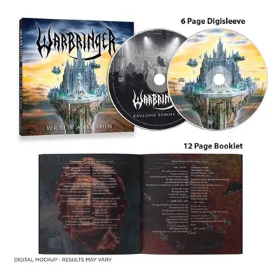 Warbringer Wrath and ruin CD multicolor