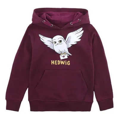 Harry Potter Kids - Hedwig Hoodie Sweater red