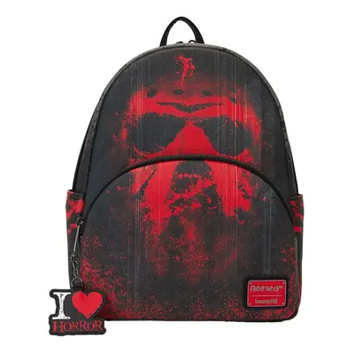 Friday the 13th Loungefly - I love Horror Mini backpacks black red