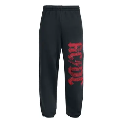 AC/DC Logo Tracksuit Trousers black