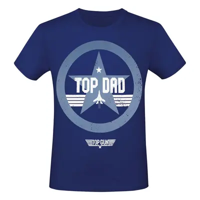 Top Gun Top Dad T-Shirt blue