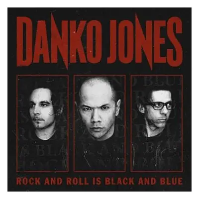 Danko Jones Rock and Roll is black and blue LP multicolor