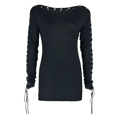 Gothicana by EMP Here To Stay Long-sleeve Shirt black