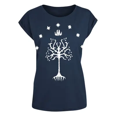 The Lord Of The Rings Tree Of Gondor T-Shirt dark blue