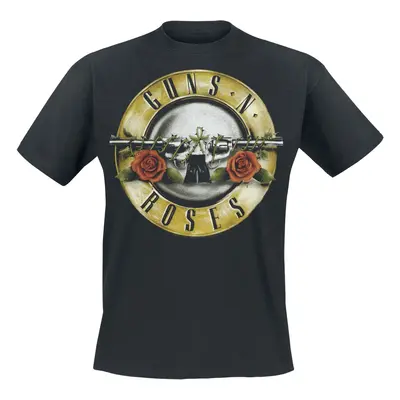 Guns N' Roses Distressed Bullet T-Shirt black