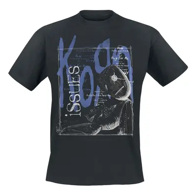 Korn Issues Tracklist in a Box T-Shirt black