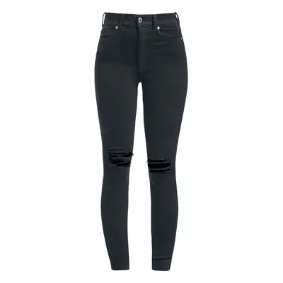 Dr. Denim Moxy Ripped Knees Jeans black