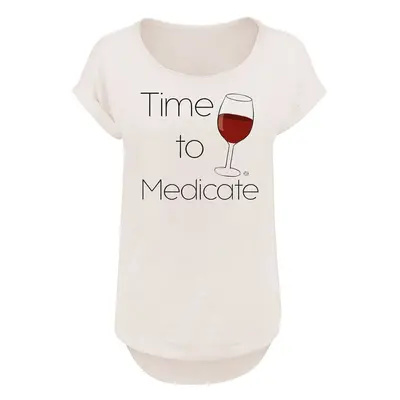 Goodie Two Sleeves Time to medicate T-Shirt sand