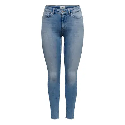 Only Blush Life Mid Jeans blue