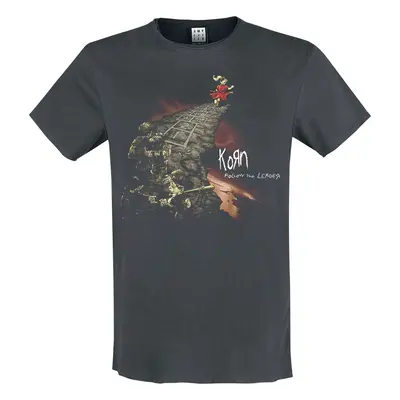 Korn Amplified Collection - Follow The Leader T-Shirt charcoal