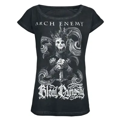 Arch Enemy Bloody Wave - Glow In The Dark T-Shirt anthracite