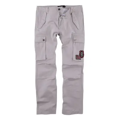 Rock Rebel by EMP Army Vintage Trousers Cargo Trousers grey