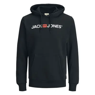 Jack & Jones JJECORP OLD LOGO HOODED JUMPER NOOS Hooded sweater black